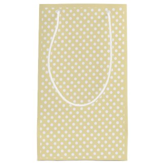 polka dots in butter  yellow