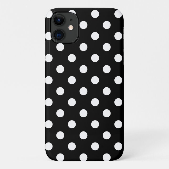 Polka Dots iPhone 11 Case (Back)