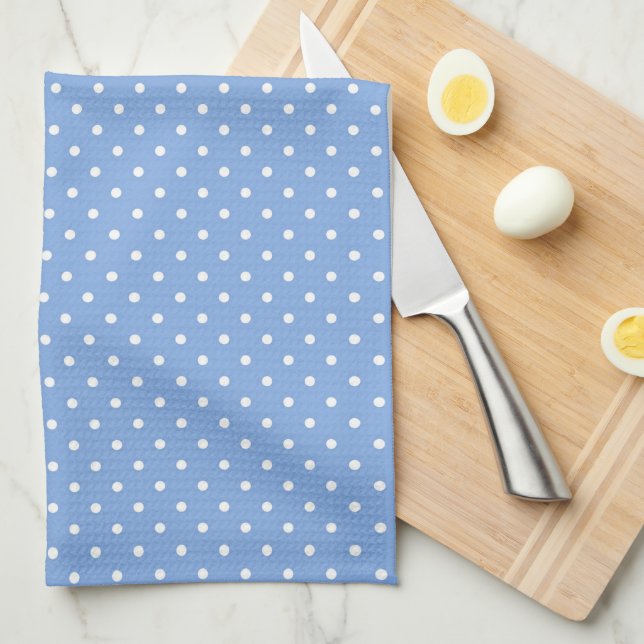 Polka Dots Kitchen Towel (Quarter Fold)
