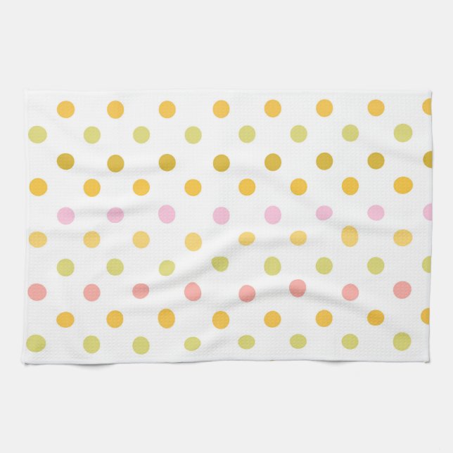 Polka Dots Kitchen Towel (Horizontal)