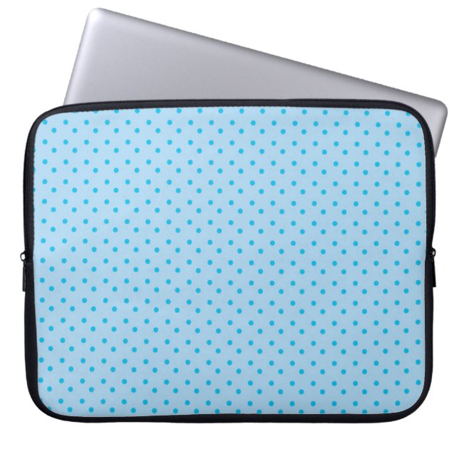 Polka Dots Laptop Sleeve (Front)