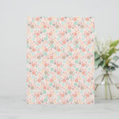 Polka Dots Letterhead Patterned Paper (Standing Front)
