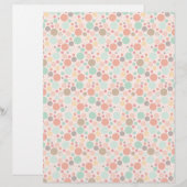 Polka Dots Letterhead Patterned Paper (Front/Back)
