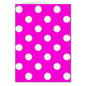 Polka dots magenta #FF00DC (Front)