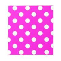 Polka dots magenta #FF00DC
