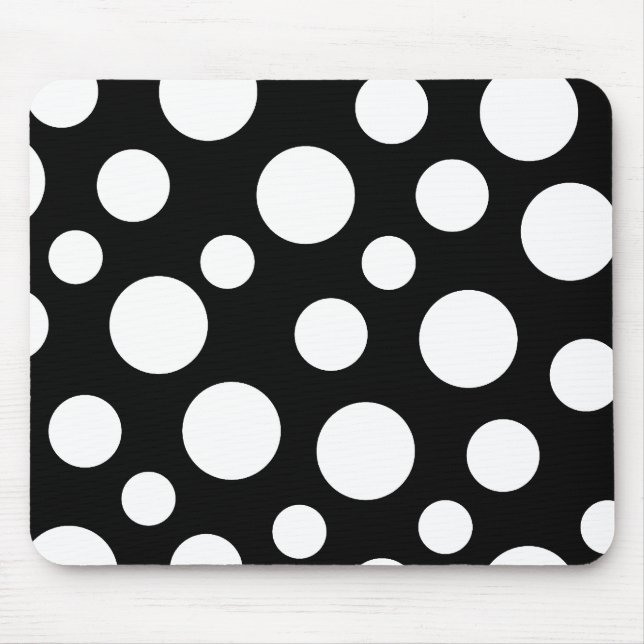 Polka Dots Mouse Pad (Front)