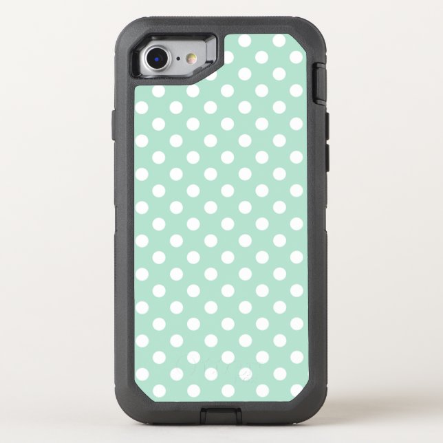 Polka Dots Otterbox iPhone Case (Back)