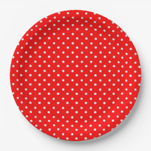 Polka Dots Paper Plates