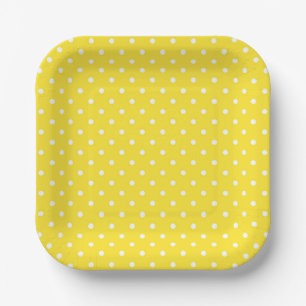 Polka Dots Paper Plates
