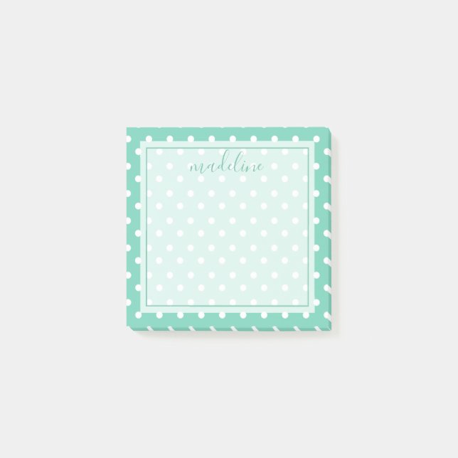 Polka Dots Pattern  | A Note From (Front)