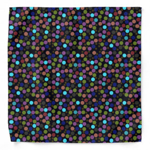 Polka Dots Pattern Bandana