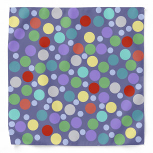 polka-dots pattern bandana