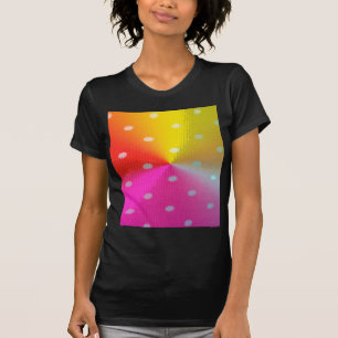 polka dots Pattern colorful colors T-Shirt