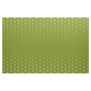 Polka Dots Pattern green + your ideas Fabric