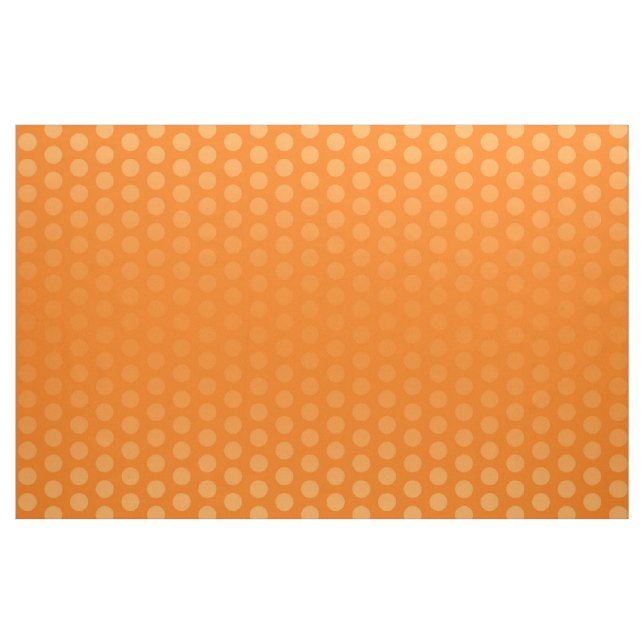 Polka Dots Pattern orange + your ideas Fabric (Yard)