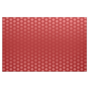 Polka Dots Pattern red + your ideas Fabric