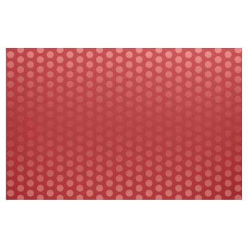 Polka Dots Pattern red + your ideas Fabric