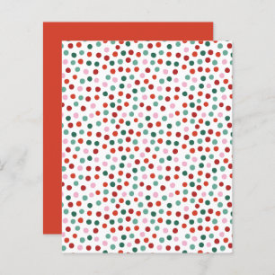 Polka Dots Pattern Scrapbook Paper