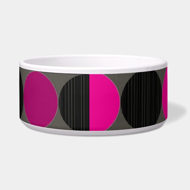 Polka Dots Pet Bowl (Front)