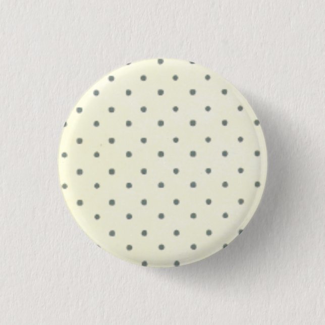 Polka Dots Pinback Button (Front)