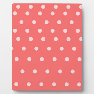 Polka dots plaque