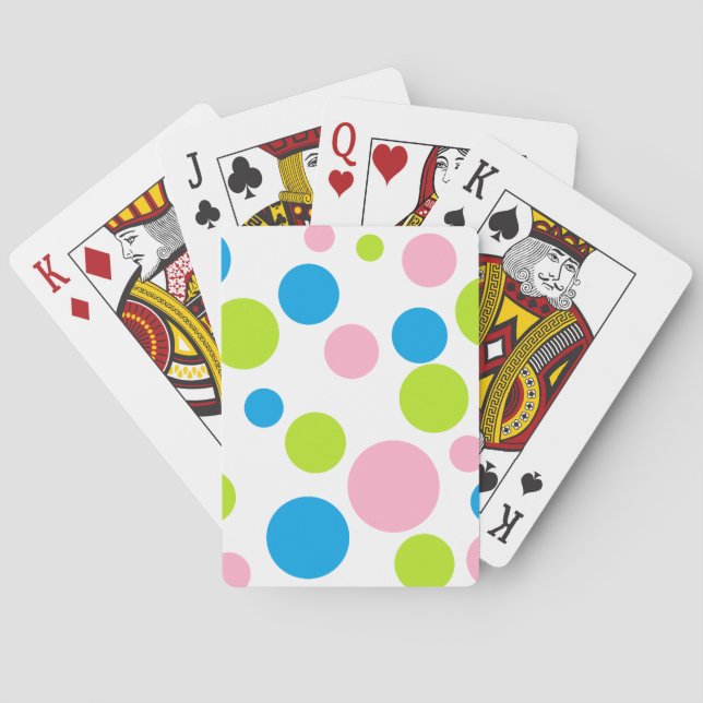 "Polka Dots" Playing Cards (Back)