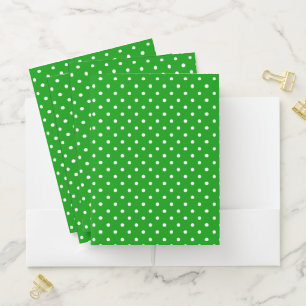 Polka Dots Pocket Folder