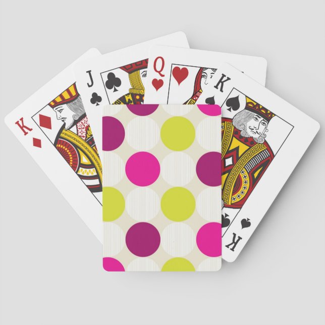 Polka Dots Poker Cards (Back)