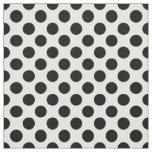 Polka Dots, Polka Dot Pattern, Black and White Fabric