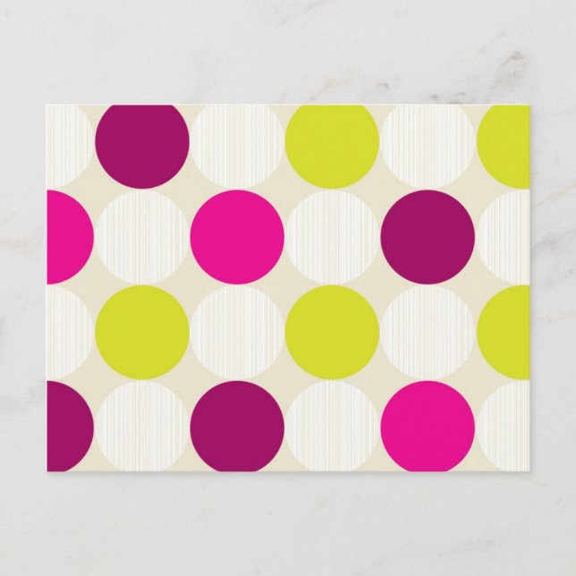 Polka Dots Postcard (Front)
