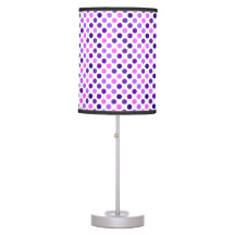 Polka Dots Purple White Pink Darker Purple
