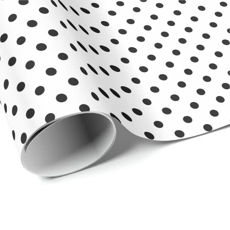 Collection 30+ Images black and white polka dot wrapping paper Updated Collection 30+ Images black and white polka dot wrapping paper Updated