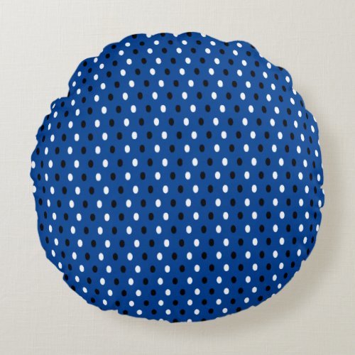 Polka Dots _ Round Pillow
