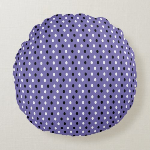 Polka Dots _ Round Pillow