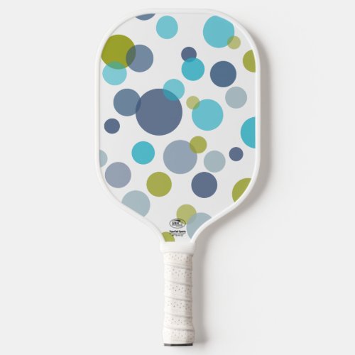 Polka Dots  Stripes Pickleball Paddle Template