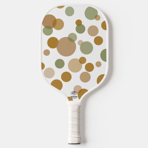 Polka Dots  Stripes Pickleball Paddle Template