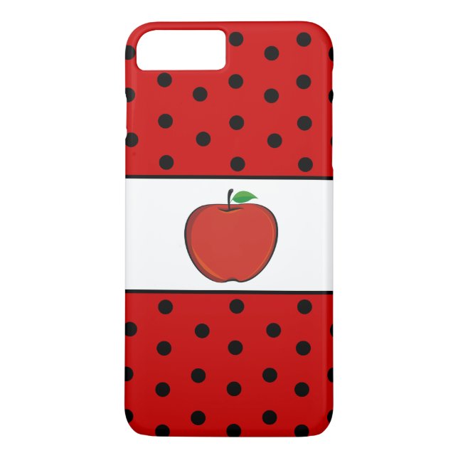 Polka Dots Teacher's Apple iPhone 7 Plus case (Back)