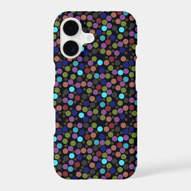 Polka dots texture Case-Mate iPhone case (Back)