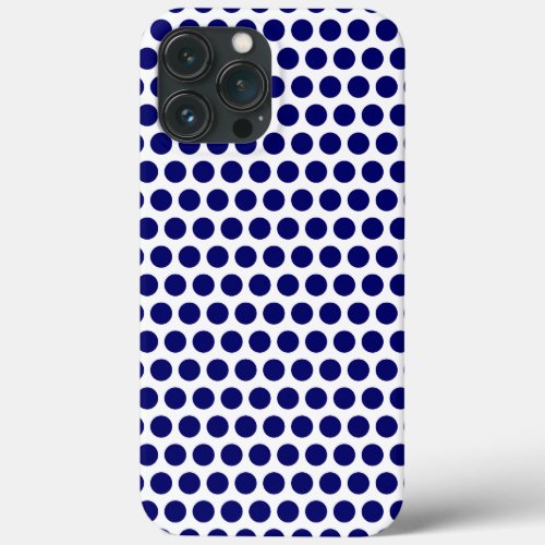 Polka Dots Tiled iPhone 13 Pro Max Case