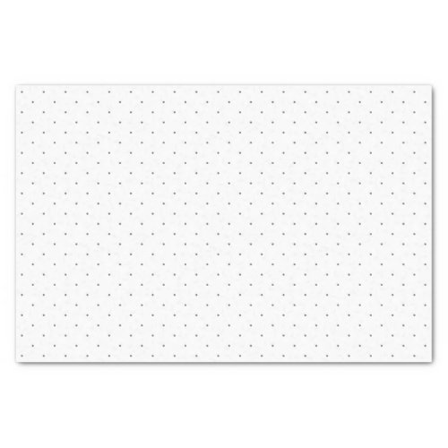 Polka Dots Tissue Paper in Gray