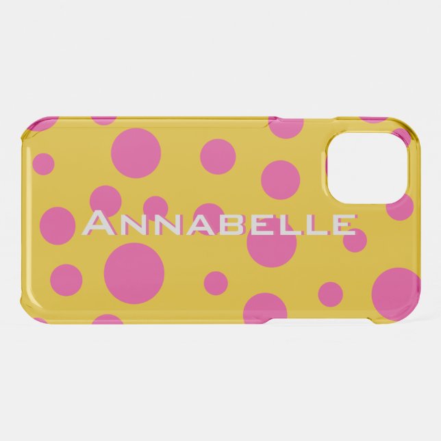 Polka Dots Uncommon iPhone Case (Back (Horizontal))