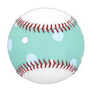 Polka Dots with Name Baseball