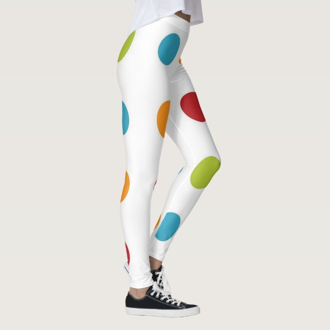 Polka_Dots | Zazzle_Growshop. Leggings (Right)