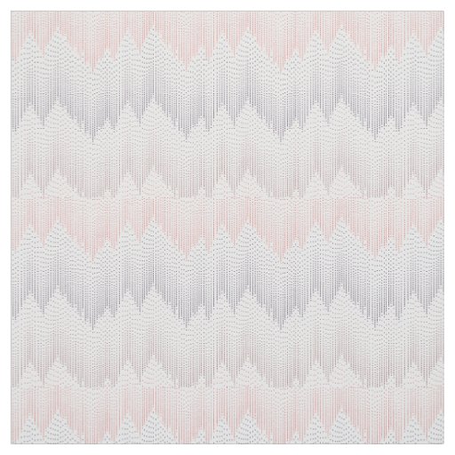 Polka Dotted Mountain Peak Pattern Fabric