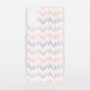 Polka Dotted Mountain Peak Pattern iPhone XS Case