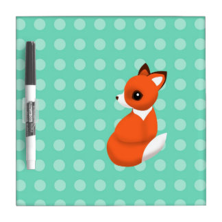 Polka Fox Dry-Erase Board