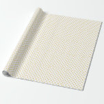 Polka Gold Glitter Dots Texture Wrapping Paper