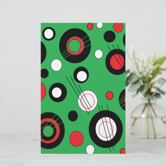 Polka Green (Standing Front)