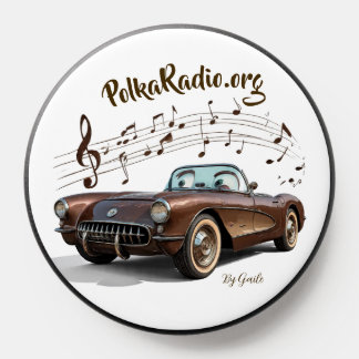 Polka Radio! Corvette PopSocket