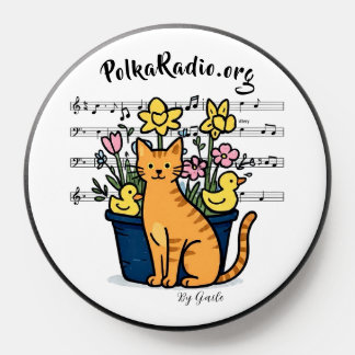 Polka Radio! Kitty PopSocket